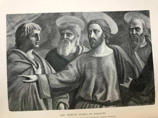 1892年 古老意大利艺术大师们 近百幅插图 漆布精装大16开 商品图8