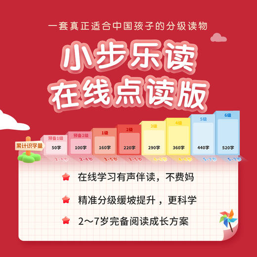 小步乐读·儿童中文分级阅读（在线点读预售中，预计5.27左右开通） 商品图1