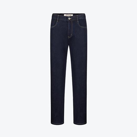 【瞬间凉感】柒牌裤子牛仔裤男2024夏季新款含薄荷纤维直筒长裤子	126H71210 商品图4