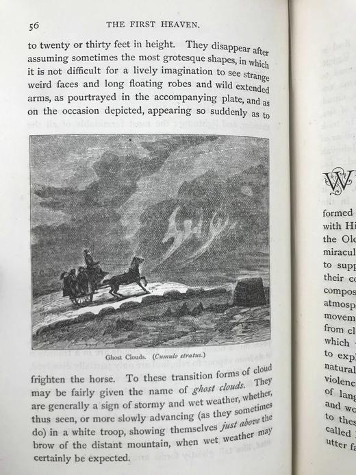 1876年 三重宇宙：天文学畅想 数十幅插图 漆布精装32开 商品图14