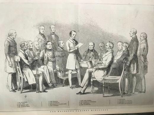 41.5*29.5cm！1846年7~12月 伦敦新闻画报 数百幅版画插图 漆布精装8开 商品图13