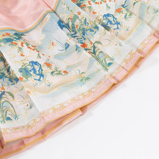 贝贝怡女童夏季马面裙套装2024儿童国风汉服新中式夏装两件套童装 商品图9