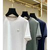 夏季短袖刺绣T恤男士圆领休闲运动品质透气上衣   YH-3309 商品缩略图0