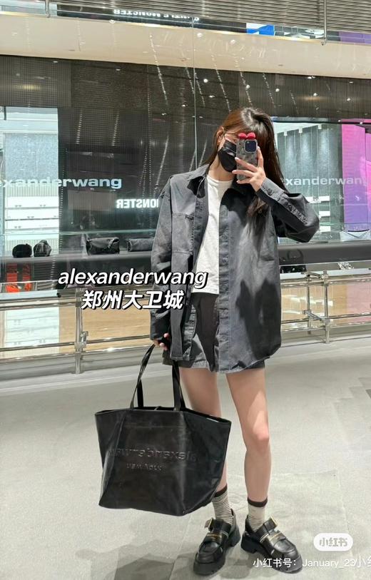 Alexander Wang Punch皮革托特包 商品图3