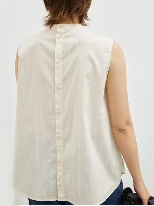 步履不停/4B12018C/打褶无袖小衫 商品图4