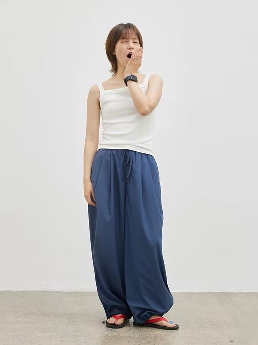 步履不停/4B43096C/柔软轻量廓形长裤 商品图3