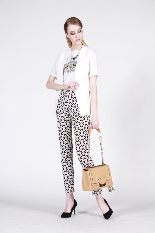 【伯妮斯茵】173L052--裤子--艺术的联姻--《宁静之美--波斯艺术》 商品图4