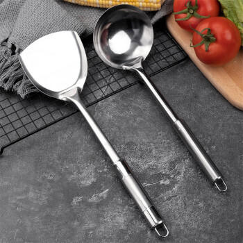 美厨（MAXCOOK）炒铲锅铲 不锈钢铲子加厚 简约系列MCCU-168 商品图6