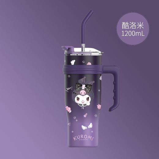 【三丽鸥巨无霸保温杯】女生高颜值吸管不锈钢 可爱大容量冰霸水杯 商品图9