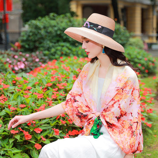 【出片超美款】山温宽檐编织帽 | 现货加急发 商品图0