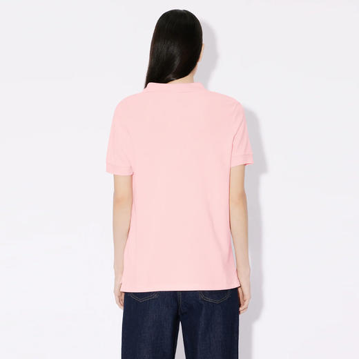 KENZO 高田贤三 女士“BOKE FLOWER” 徽章刺绣棉质短袖 Polo衫 粉色 FC62 TS705 4PU 34 商品图2