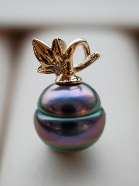 LUCINE 鹿鸣珠宝 |【福禄】黑珍珠吊坠