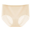 【5条装！冰爽无痕 纵享顺滑】一片式无痕冰丝大码内裤女桑蚕丝抑菌裆中腰3D立体蜜桃臀女士内裤 商品缩略图9