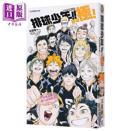 【中商原版】漫画 排球少年1-45完+导读手册 排球极+结束与开始 日版画集 古馆春一 台版漫画书 东立出版 商品图5