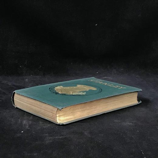 约19世纪后期 斯坦利与非洲 30幅插图 漆布精装32开 商品图1