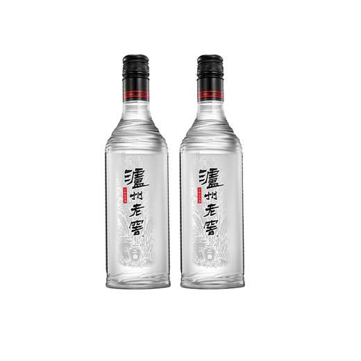 【酒厂直营】泸州老窖浓香型白酒  42度  500ml*2   黑盖光瓶酒  泸州老窖官方旗舰店 商品图0