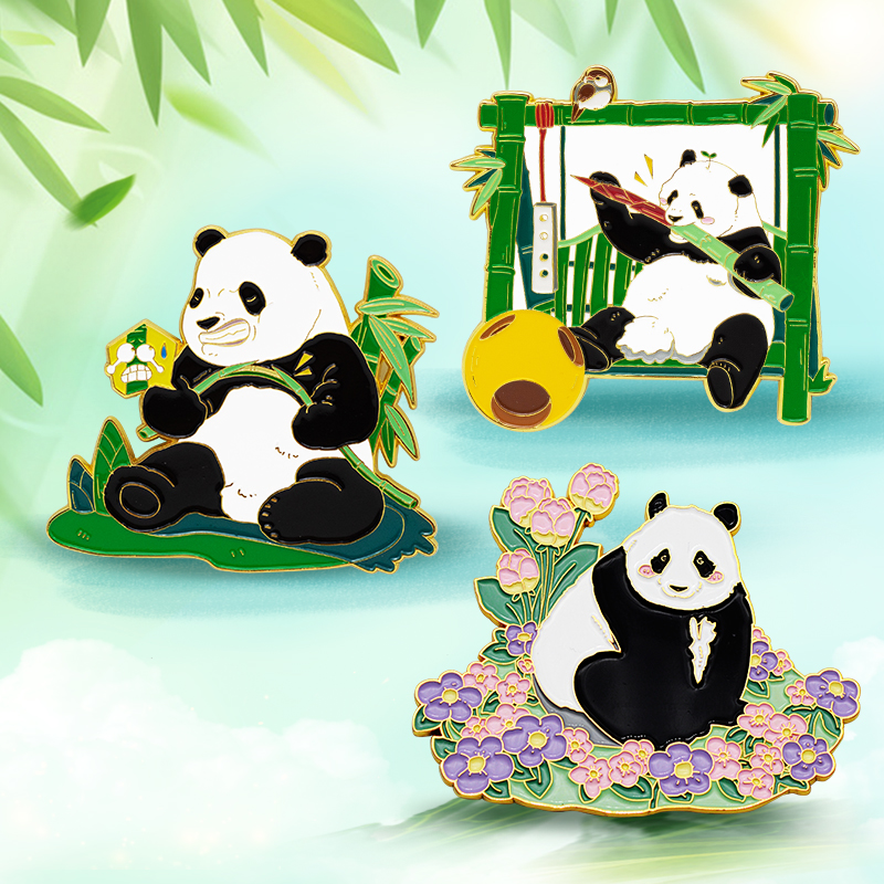 熊猫冰箱贴