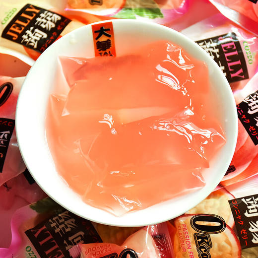 高柔白桃味/综合果味零卡蒟蒻果冻（魔芋果冻）240g 夏天冰镇果冻口感更加美味 057217/057216 商品图1