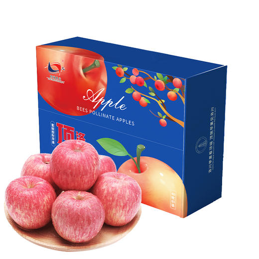 年供款【给远方的父母或者在外上学孩子的礼物】正宗洛川苹果全年供40枚85mm品质大果 商品图1