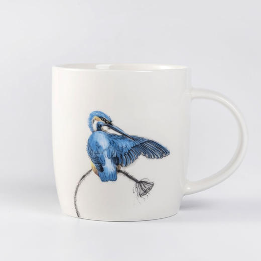 不仁斋 薛继业2024新款水墨小画系列 骨瓷贴花马克杯 茶杯 咖啡杯 商品图4