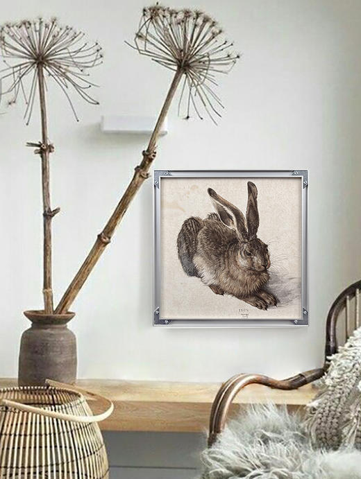 阿尔布雷希特·丢勒《野兔》（带框装裱画） 商品图3