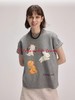 shyshystill/shy202402036/小动物集合印花刺绣两色短袖t恤 商品缩略图2