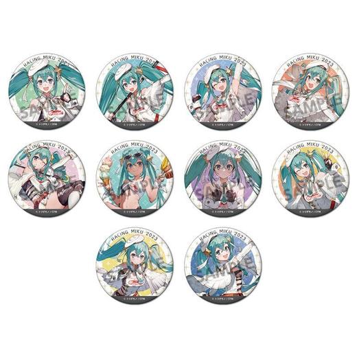 HOBBY STOCK 初音未来 赛车服 吧唧 徽章 全10种 10包/盒 谷子 商品图0