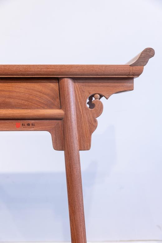 红桥红  家具严选  缅甸花梨（大果紫檀）【石面 97 单联 翘头案】 商品图5
