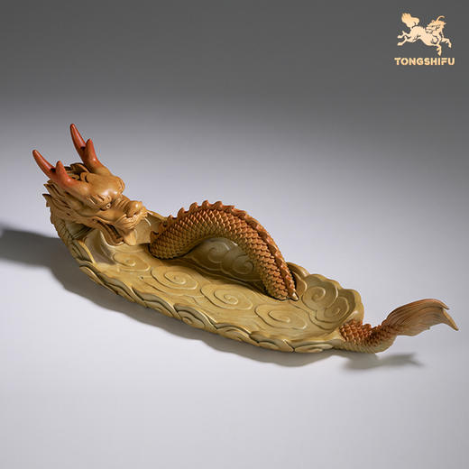 铜师傅 正版授权《武当联名龙香插》桌面客厅家居装饰摆件 商品图1