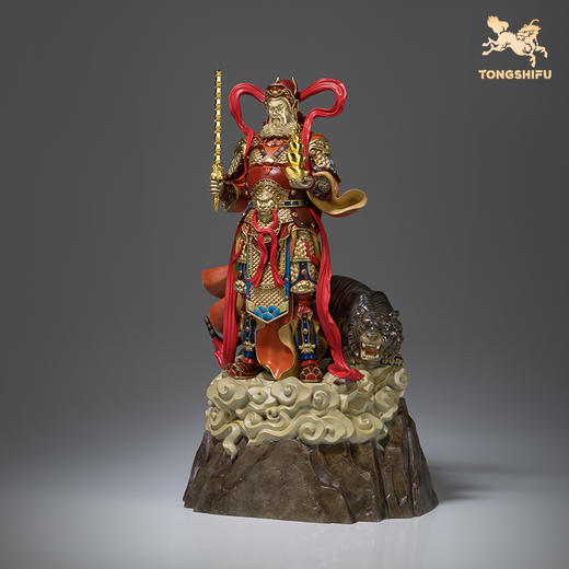 铜师傅 正版授权《武当联名财神赵公明》桌面客厅家居装饰摆件 商品图2