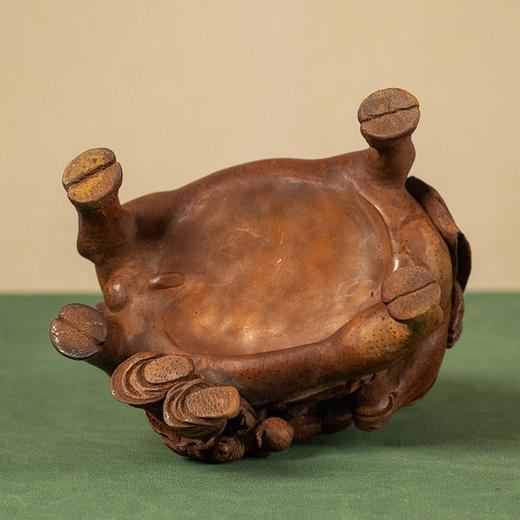 清 竹雕童子献寿摆件 商品图3