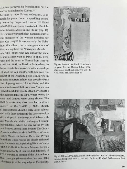 图卢兹-罗特列克画集 84幅彩色207幅黑白插图 精装16开 商品图14