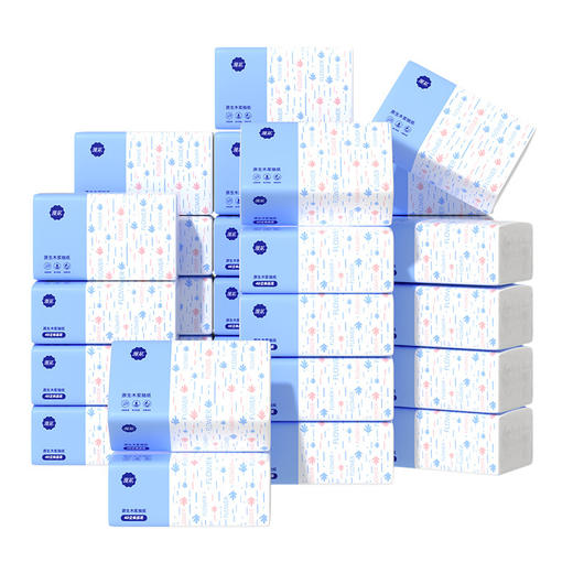 【漫花气垫纸巾整箱30包】4D压花家用抽纸，漫花纸巾，恍若梦境。原木四层，压花气垫。温暖如春日阳光，柔软似彩云飘逸。快来抓住这份梦幻，留住至美瞬间！ 商品图4