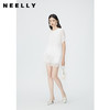 NEELLY纳俪商场同款重工蕾丝镂空上衣短裤两件套女高质感时髦套装N24052Z01182 商品缩略图0
