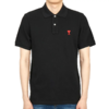 AMI 男士全棉质感刺绣红心logo商务休闲短袖Polo T恤11957 商品缩略图9