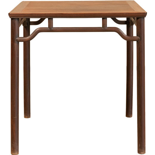 清 红木罗锅枨矮栳方桌 商品图5