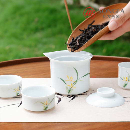4头幽兰旅行茶具 商品图4