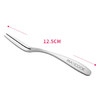 美厨（maxcook）304不锈钢水果叉 甜品叉月饼叉5件套 MCGC795 /厨具 /餐具 /刀/叉/勺 商品缩略图0