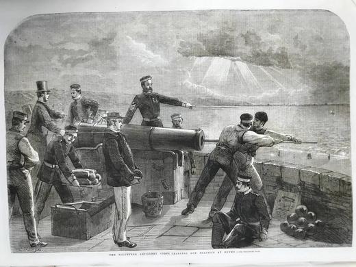 41.5*29.5cm！1860年1~6月 伦敦新闻画报 数百幅版画插图 漆布精装8开 商品图6