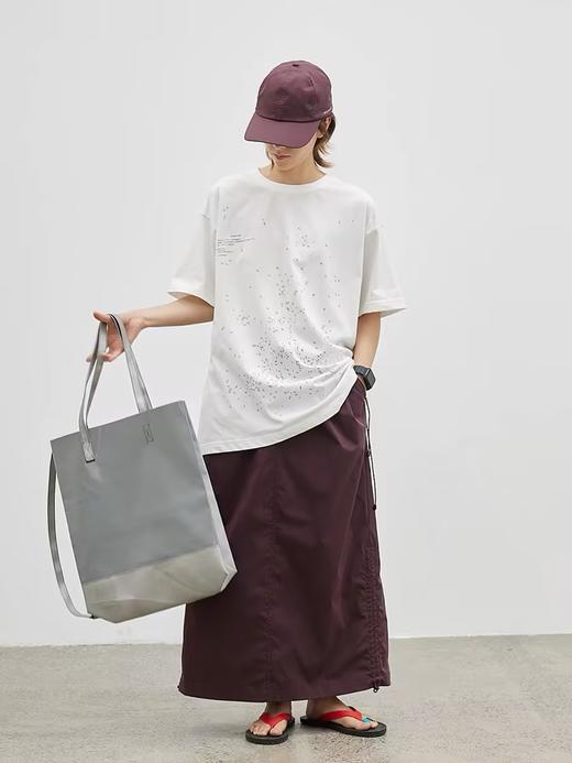 步履不停/4B41097C/防蚊工装感直身长半裙 商品图2