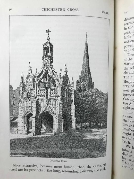 1935年 萨塞克斯郡的大街小巷 约百幅精美插图 漆布精装32开 商品图14