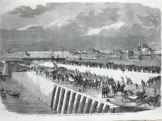 41.5*29.5cm！1859年7~12月 伦敦新闻画报 数百幅版画插图 漆布精装8开 商品图5