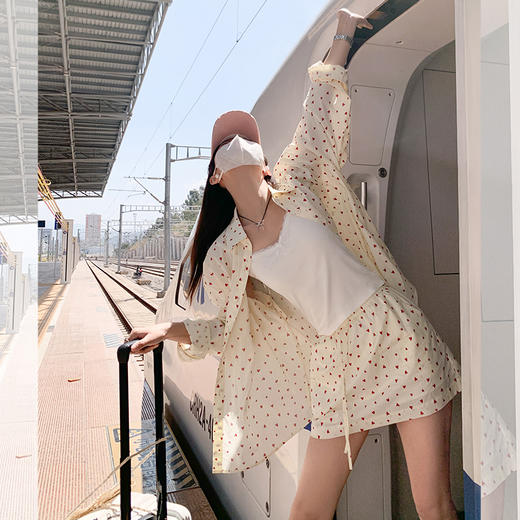 <曾小咸推荐>【甜岛信笺】衬衫+裙裤 商品图1