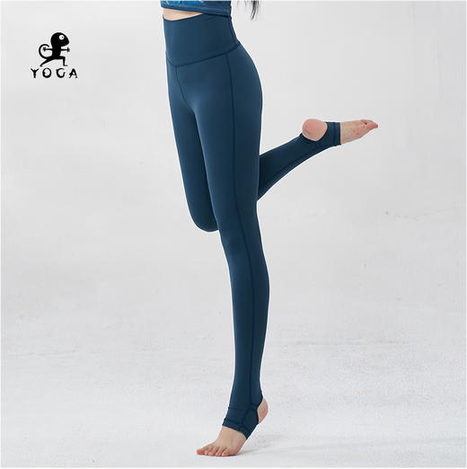 壁虎瑜伽【2405KZ286】高腰收腹提臀踩脚裤【5天发货】 商品图0