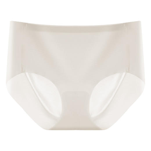 【5条装！冰爽无痕 纵享顺滑】一片式无痕冰丝大码内裤女桑蚕丝抑菌裆中腰3D立体蜜桃臀女士内裤 商品图7