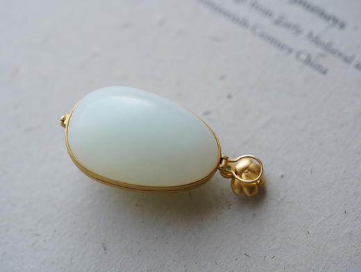 福田在心 · 和田白玉香盒【 嘉石283】 商品图6