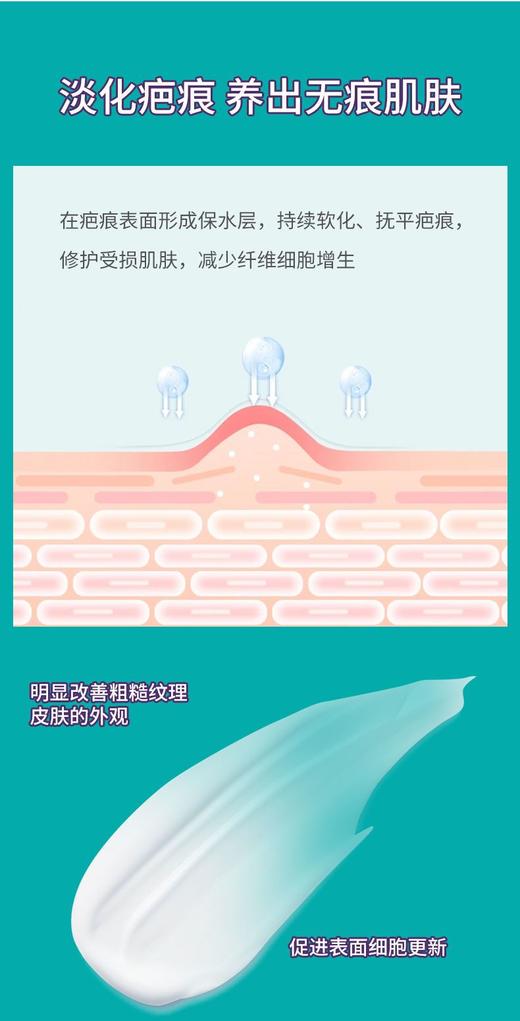 【Dermfree疤痕膏】祛疤美肤霜淡化疤痕修复抚平疤痕增生 商品图7