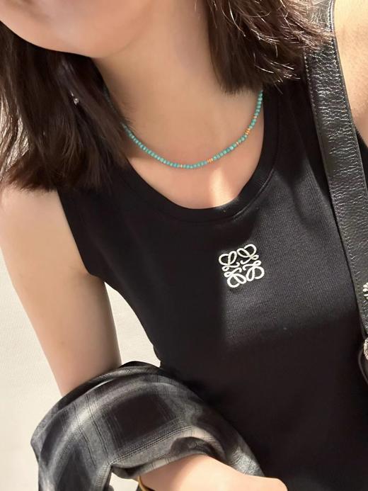 庄周晓梦迷蝶绿松石项链可手链认准纯原矿绿松石 商品图6