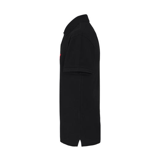 AMI 男士全棉质感刺绣红心logo商务休闲短袖Polo T恤11957 商品图11