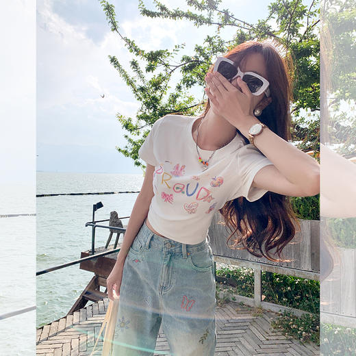 <曾小咸推荐>【海派甜心】涂鸦T恤 商品图0